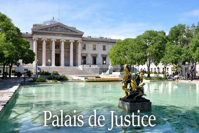 PALAIS DE JUSTICE À MARSEILLE